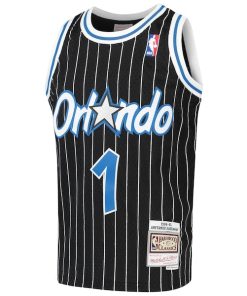 Alternative view of Penny Hardaway Orlando Magic Youth Hardwood Classics Swingman Throwback Jersey - Black
