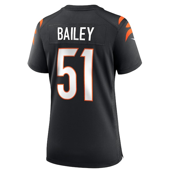 Markus Bailey Cincinnati Bengals Women's Nike Game Jersey - Black - Image 4
