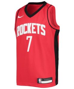 Alternative view of Victor Oladipo Houston Rockets Nike Youth Swingman Jersey - Icon Edition - Red