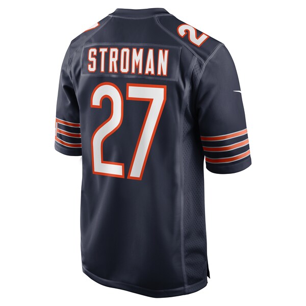 Greg Stroman Chicago Bears Nike Team Game Jersey - Navy - Image 3