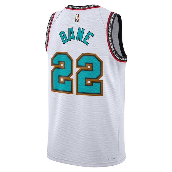 Desmond Bane Memphis Grizzlies Nike Unisex 2024/25 Swingman Jersey - White - Classic Edition - Image 3