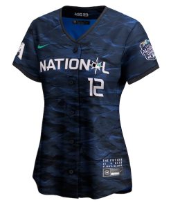 Alternative view of Lourdes Gurriel Jr. National League Nike Women's 2023 MLB All-Star Game Limited Player Jersey - Royal