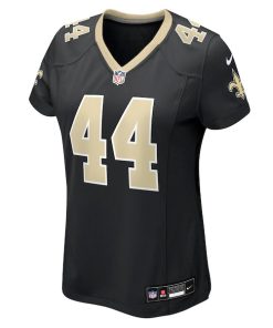 Alternative view of Isaiah Stalbird New Orleans Saints Nike Women's Team Game Jersey -  Black