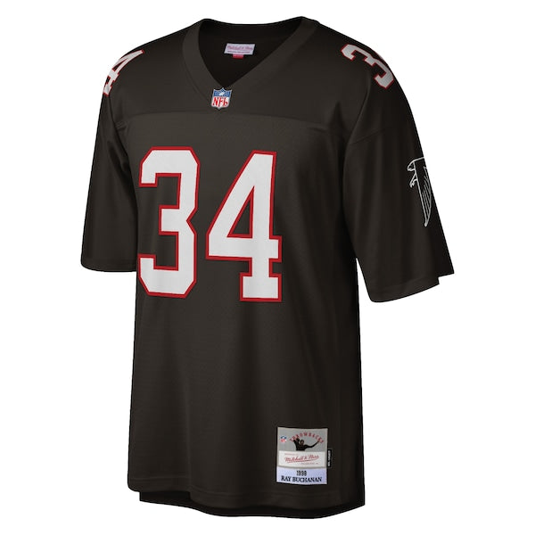 Ray Buchanan Atlanta Falcons Retired Player Legacy Replica Jersey - Black - Image 2
