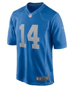 Alternative view of Amon-Ra St. Brown Detroit Lions Nike Player Game Jersey - Blue