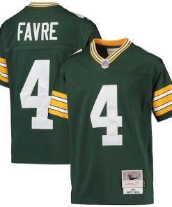 Brett Favre Green Bay Packers Youth 1996 Retired Player Legacy Jersey - Green