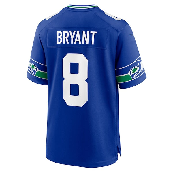 Coby Bryant Seattle Seahawks Nike Throwback Player Game Jersey - Royal - Image 3