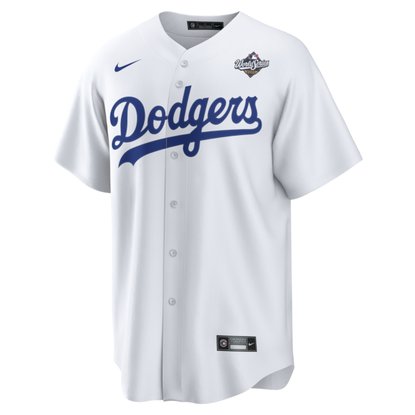Yoshinobu Yamamoto Los Angeles Dodgers Nike 2025 World Series Home Replica Player Jersey - White - Image 2