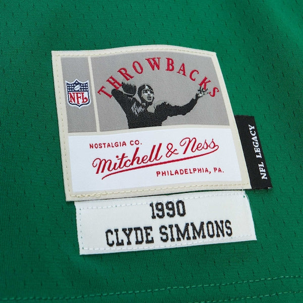 Clyde Simmons Philadelphia Eagles Legacy Replica Jersey - Kelly Green - Image 6