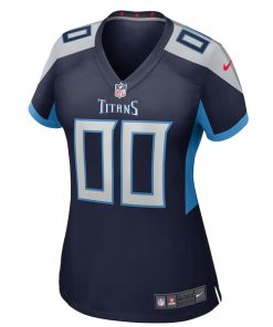 Alternative view of Calvin Ridley Tennessee Titans Nike Women's Game Player Jersey - Navy