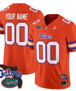 Florida Gators Jordan Brand Custom Game Jersey - Orange