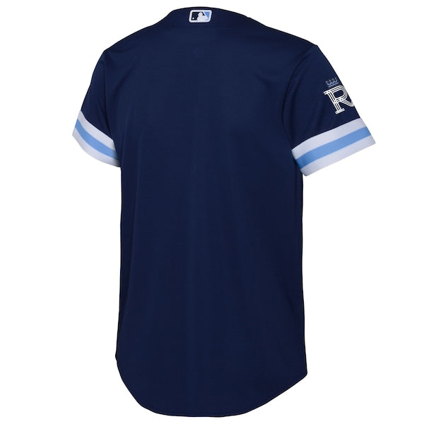 Kansas City Royals Nike Toddler 2022 City Connect Replica Jersey - Navy - Image 3