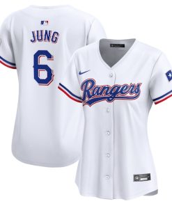 Josh Jung Texas Rangers Nike Women's  Home Limited Player Jersey - White