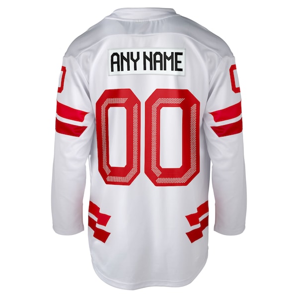 Hockey Canada 2026 Replica Custom Jersey - White/Red - Image 5