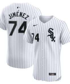 Eloy Jimenez Chicago White Sox Nike Home Elite Player Jersey - White