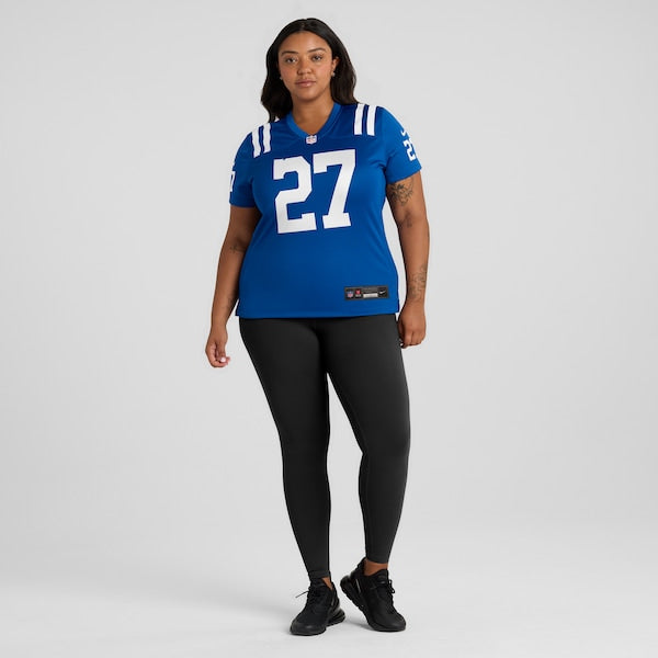 Trey Sermon Indianapolis Colts Nike Women's Team Game Jersey - Royal - Image 6