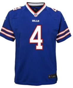 Alternative view of James Cook Buffalo Bills Nike Youth Game Jersey - Royal