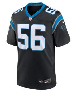 Alternative view of Bradley Bozeman Carolina Panthers Nike Team Game Jersey - Black