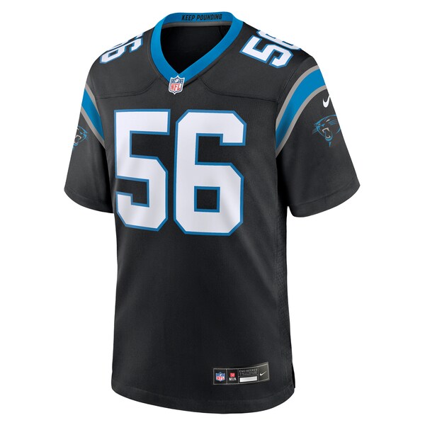 Bradley Bozeman Carolina Panthers Nike Team Game Jersey - Black - Image 2