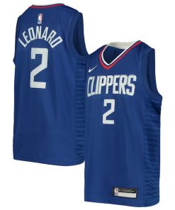 Kawhi Leonard LA Clippers Nike Youth Swingman Jersey - Icon Edition - Royal/White