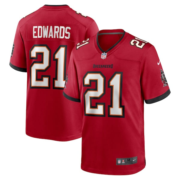 Mike Edwards Tampa Bay Buccaneers Nike Game Jersey - Red