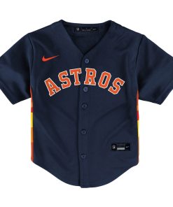 Alternative view of Houston Astros Nike Toddler Alternate Replica Team Jersey - Navy