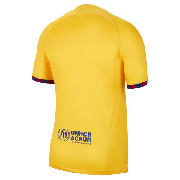 Barcelona Nike 2022/23 Fourth Breathe Stadium Replica Jersey - Yellow - Image 3
