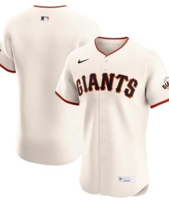 San Francisco Giants Nike Home Elite Jersey - Cream