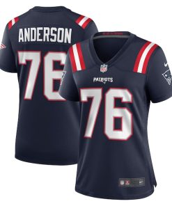 Calvin Anderson New England Patriots Nike Women's Game Jersey - Navy