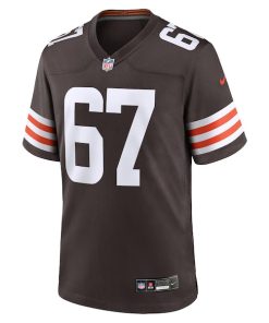 Alternative view of LaDarius Henderson Cleveland Browns Nike Team Game Jersey -  Brown