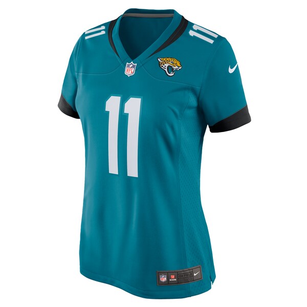 Parker Washington Jacksonville Jaguars Nike Women's Team Game Jersey - Teal - Image 2