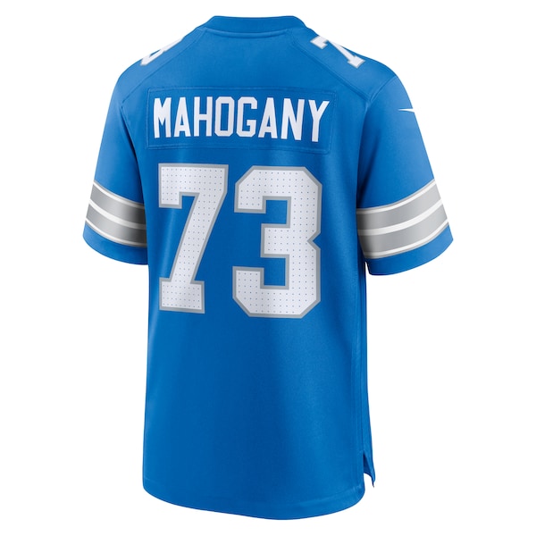 Christian Mahogany Detroit Lions Nike Team Game Jersey - Blue - Image 3