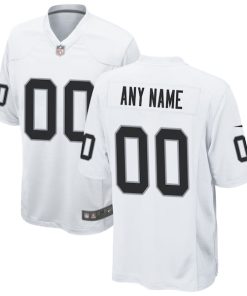 Las Vegas Raiders Nike Custom Game Jersey - White