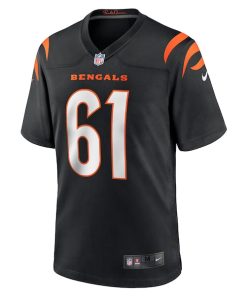 Alternative view of Cody Ford Cincinnati Bengals Nike Game Jersey - Black