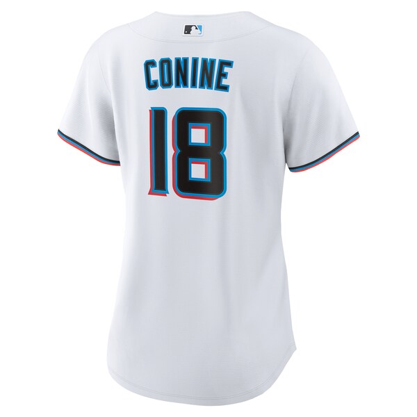 Griffin Conine Miami Marlins Nike Women's Home Replica Jersey - White - Image 3