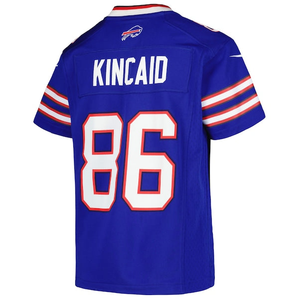 Dalton Kincaid Buffalo Bills Nike Youth Game Jersey - Royal - Image 3