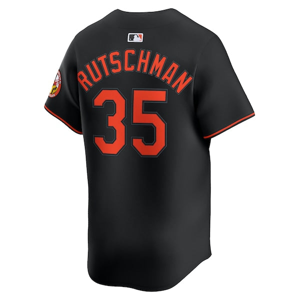 Adley Rutschman Baltimore Orioles Nike Alternate Limited Player Jersey - Black - Image 3
