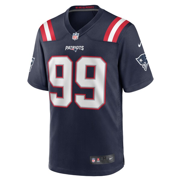 Jamie Collins Sr. New England Patriots Nike Home Game Player Jersey - Navy - Image 2