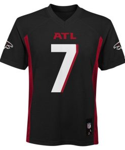 Alternative view of Bijan Robinson Atlanta Falcons Youth Replica Player Jersey - Black