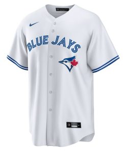 Alternative view of Toronto Blue Jays Nike #1 Groom Home Replica Jersey - White