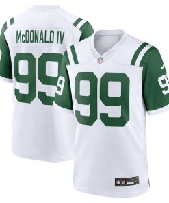 Will McDonald IV New York Jets Nike Classic Alternate Game Jersey - White