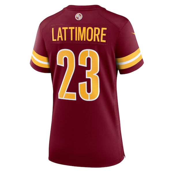 Marshon Lattimore Washington Commanders Nike Women's Game Jersey - Burgundy/White - Image 4