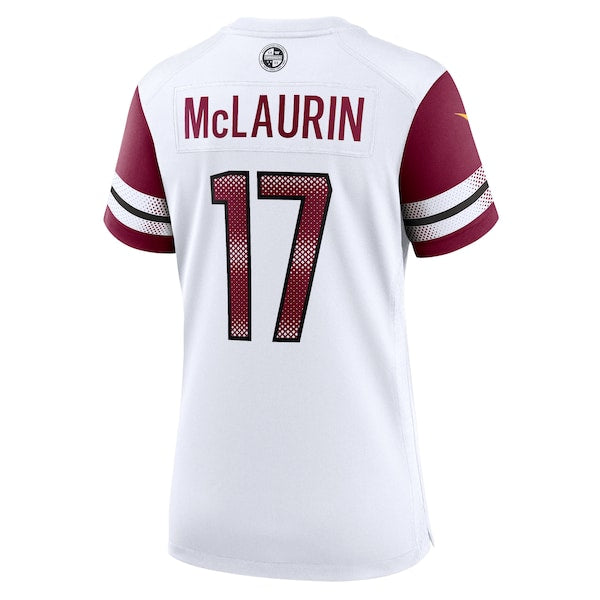 Terry McLaurin Washington Commanders Nike Women's Game Jersey - White/Black/Burgundy - Image 4