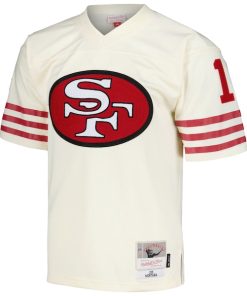 Alternative view of Joe Montana San Francisco 49ers Chainstitch Legacy Jersey - Cream