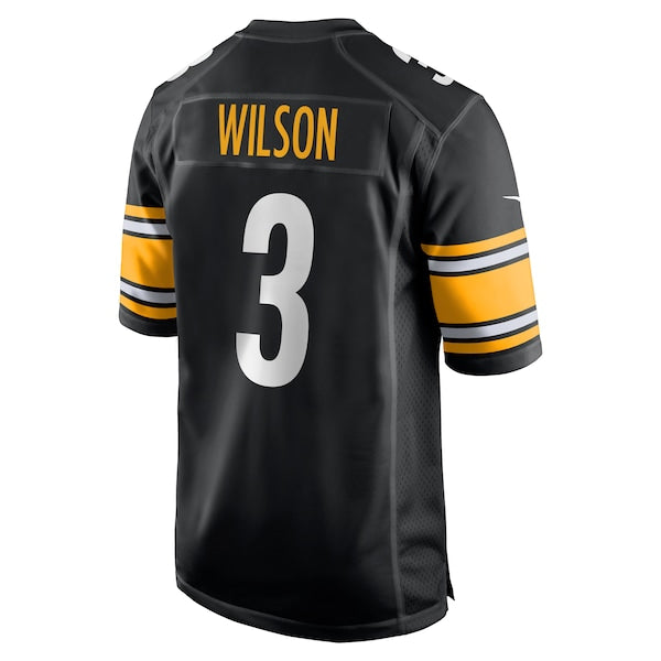 Russell Wilson Pittsburgh Steelers Nike Game Jersey?ยจC Black - Image 3