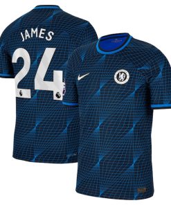 Reece James Chelsea Nike 2023/24 Away Match Authentic Player Jersey - Navy