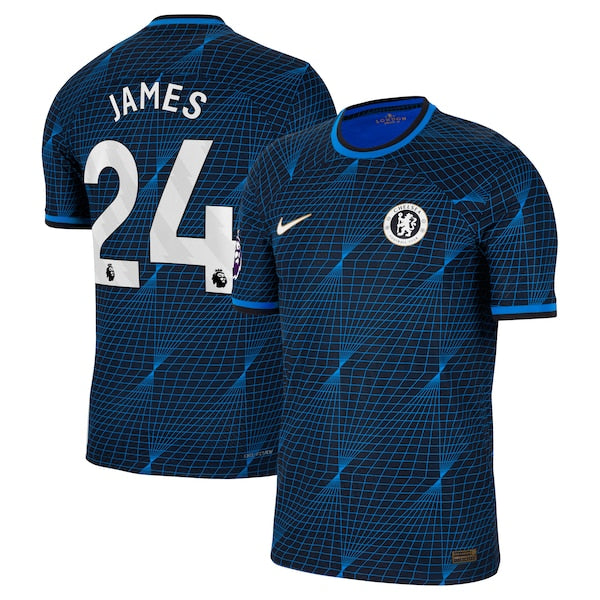 Reece James Chelsea Nike 2023/24 Away Match Authentic Player Jersey - Navy