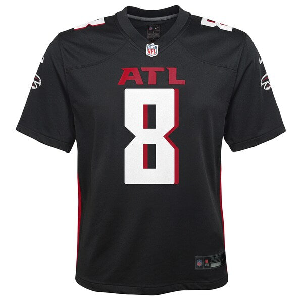 Kyle Pitts Sr. Atlanta Falcons Nike Youth Team Game Jersey - Black - Image 2