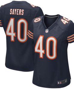 Gale Sayers Chicago Bears Nike Women's Game Retired Player Jersey - Navy