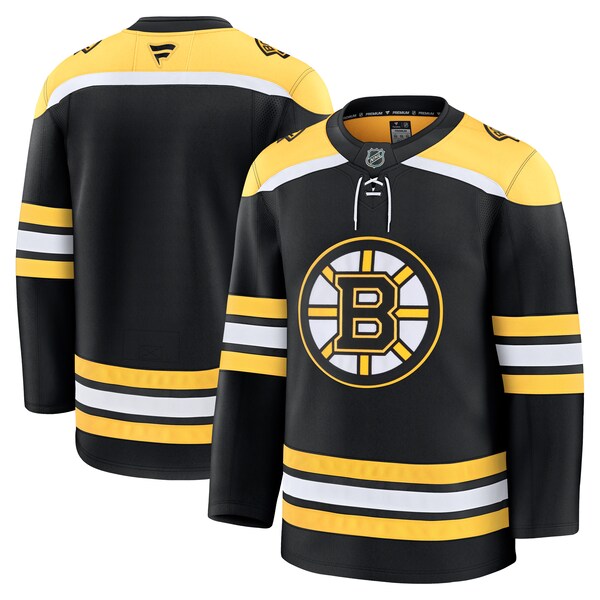 Boston Bruins Home Premium Jersey - Black/White - Image 3